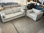🌟 Freedom Ivory 2+1 Sofa – LIMITED STOCK 🌟