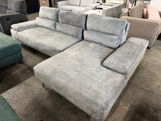 ⭐️L-Shape Velvet Sofa | Pre-owned – Steam cleaned | SYDNEY WIDE DELIVERY