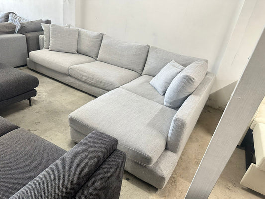 ⭐️Lounge lovers L shape sofa | Pre-owned – Steam cleaned | SYDNEY WIDE DELIVERY