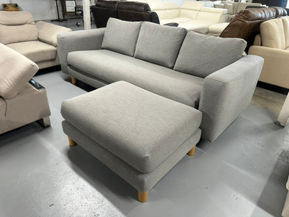 ⭐️Koala Three seater with ottoman  | Pre-owned – Steam cleaned | SYDNEY WIDE DELIVERY