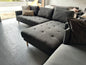 ⭐️ Charcoal L-shape Sofa | Pre-owned – Steam cleaned | SYDNEY WIDE DELIVERY