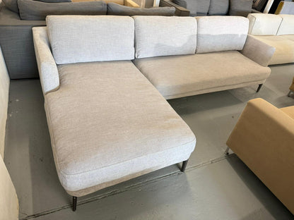 ⭐️ Beige L-shape Sofa | Pre-owned – Steam cleaned | SYDNEY WIDE DELIVERY