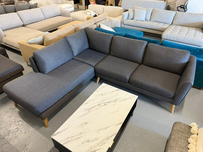 ⭐️ Lounge lovers corner Sofa | Pre-owned – Steam cleaned | SYDNEY WIDE DELIVERY