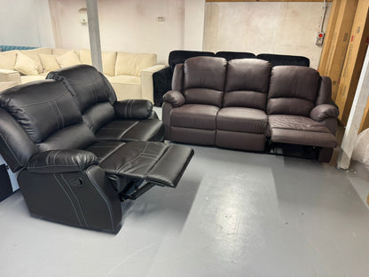 💺 BRAND NEW RECLINERS | Brown and Black  💺