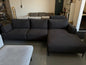 ⭐️ Brosa Charcoal L-shape Sofa | Pre-owned – Steam cleaned | SYDNEY WIDE DELIVERY