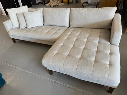 ⭐️Freedom Marley Grey L-shape Sofa | Pre-owned – Steam cleaned | SYDNEY WIDE DELIVERY
