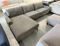 ⭐️ Nick Scali Charcoal L-shape Sofa | Pre-owned – Steam cleaned | SYDNEY WIDE DELIVERY