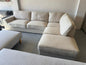 ⭐️ James lane beige L shape sofa | Pre-owned – Steam cleaned | SYDNEY WIDE DELIVERY