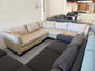 ⭐️ Coco republic corner lounge  | Pre-owned – Steam cleaned | SYDNEY WIDE DELIVERY