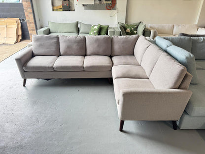 ⭐️ Corner grey Sofa | Pre-owned – Steam cleaned | SYDNEY WIDE DELIVERY