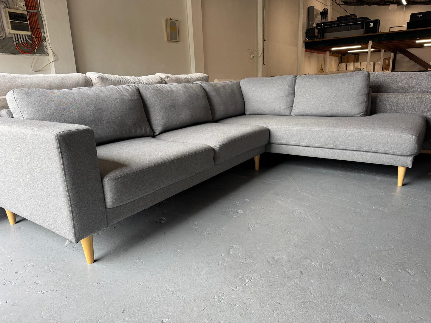⭐️Lounge lovers L-shape sofa| Pre-owned – Steam cleaned | SYDNEY WIDE DELIVERY