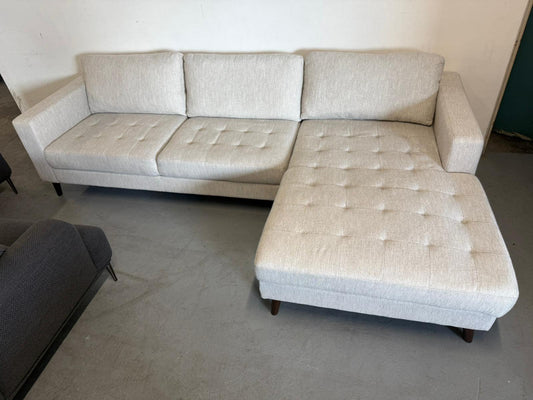 ⭐️Cream L shape sofa | Pre-owned – Steam cleaned | SYDNEY WIDE DELIVERY