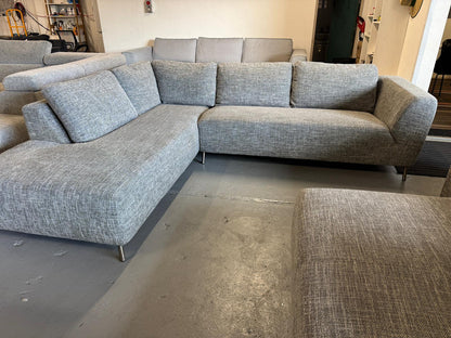 ⭐️FocusOn Furniture L-shape Sofa | Pre-owned – Steam cleaned | SYDNEY WIDE DELIVERY