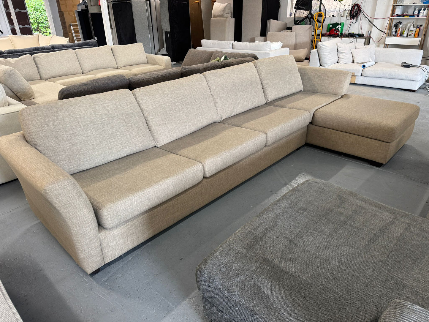 ⭐️Australian made L-shape Sofa | Pre-owned – Steam cleaned | SYDNEY WIDE DELIVERY