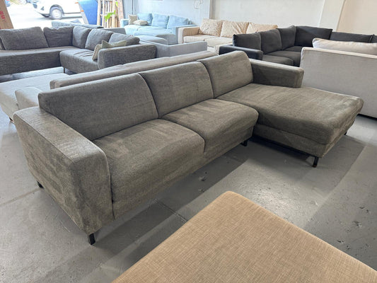 ⭐️L-shape Grey sofa| Pre-owned – Steam cleaned | SYDNEY WIDE DELIVERY