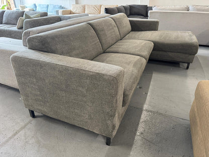 ⭐️L-shape Grey sofa| Pre-owned – Steam cleaned | SYDNEY WIDE DELIVERY
