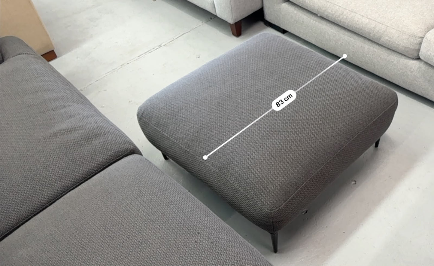 ⭐️Brosa sofa with ottoman | Pre-owned – Steam cleaned | SYDNEY WIDE DELIVERY