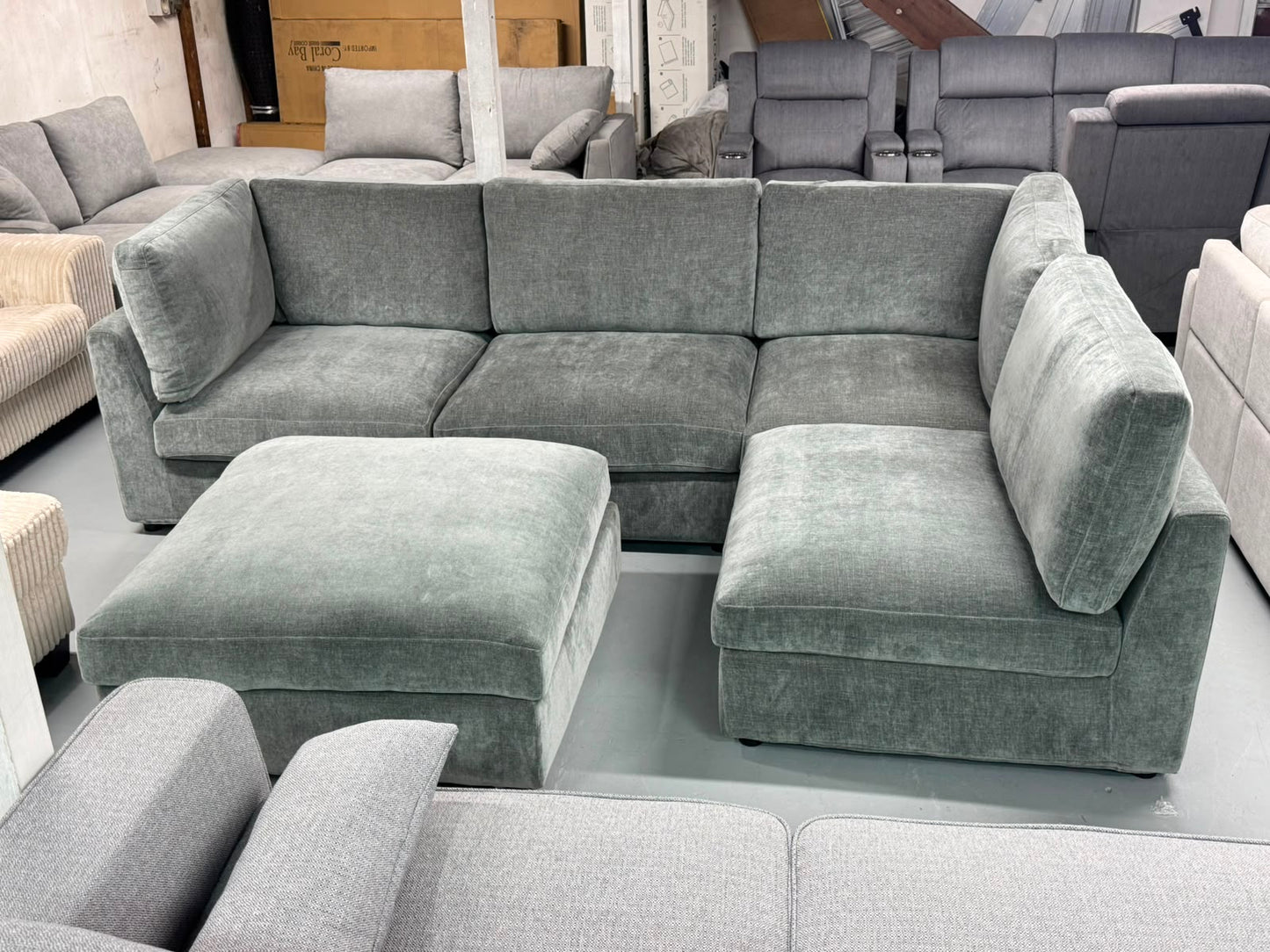 Brand New Dark Grey Wonda Modular Sofa – Limited Stock ✨