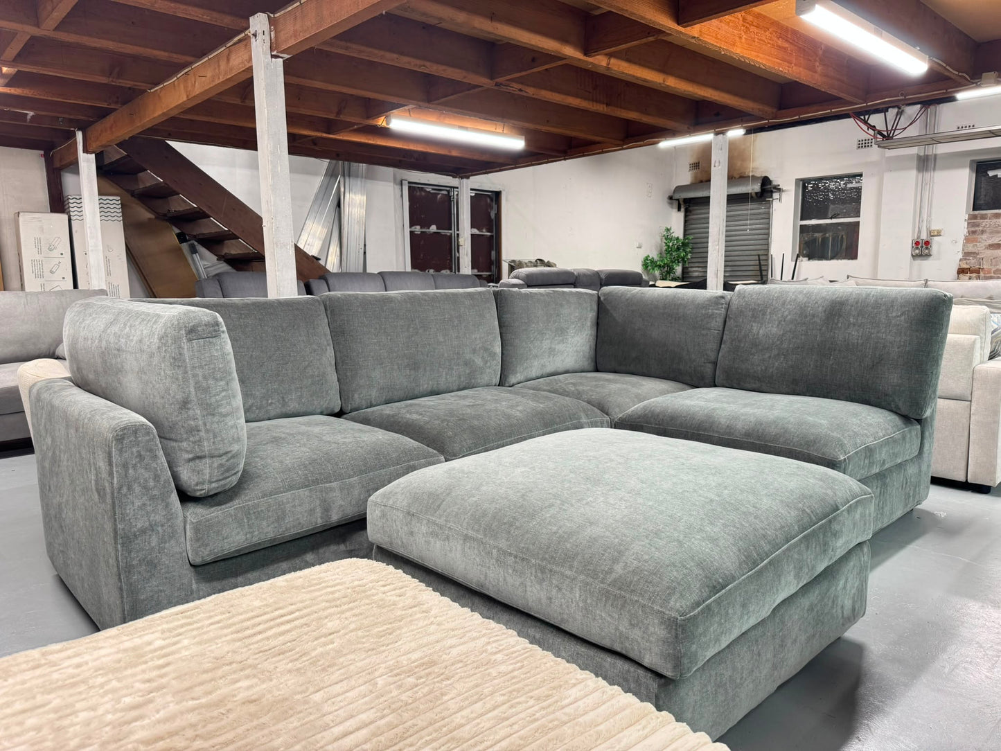 Brand New Dark Grey Wonda Modular Sofa – Limited Stock ✨