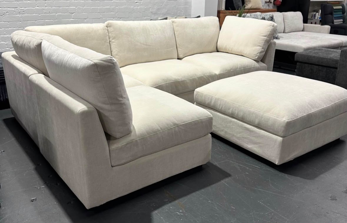 Brand New Cream Wonda Modular Sofa – Limited Stock ✨