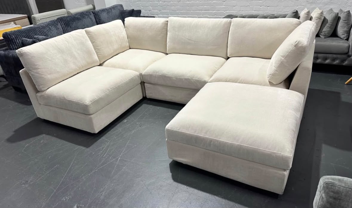 Brand New Cream Wonda Modular Sofa – Limited Stock ✨