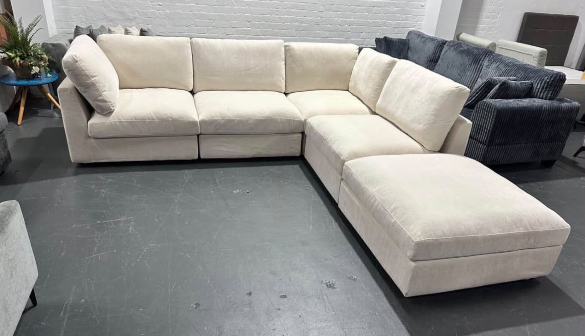 Brand New Cream Wonda Modular Sofa – Limited Stock ✨