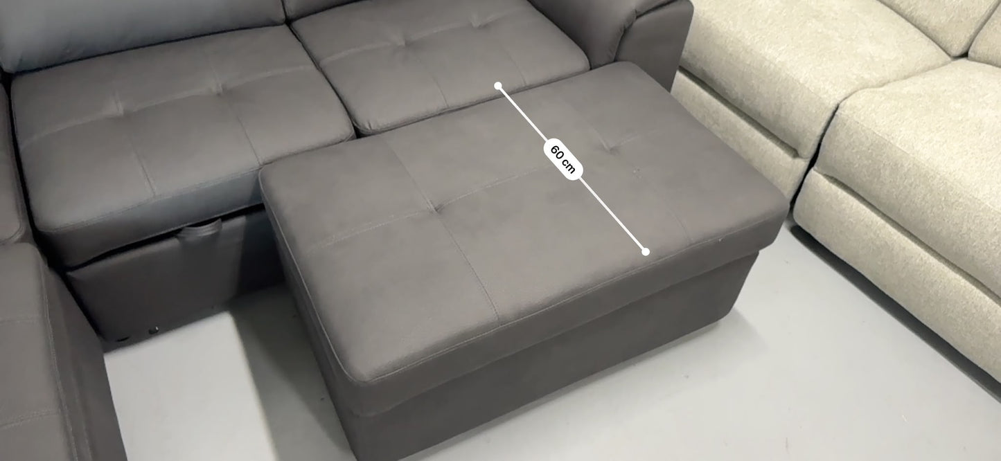 Brand New Brighton L-Shape Sofa Bed with Storage Ottoman | Sydney Wide Delivery – Limited Stock ✨