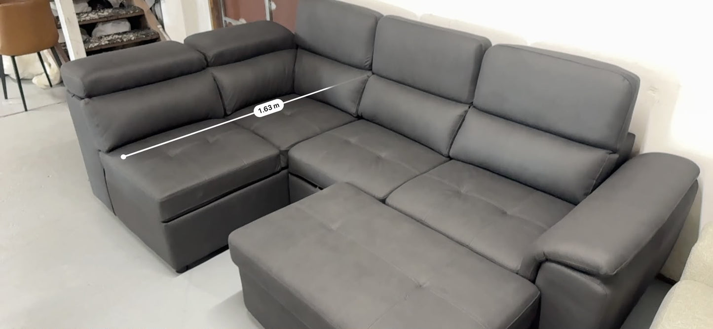 Brand New Brighton L-Shape Sofa Bed with Storage Ottoman | Sydney Wide Delivery – Limited Stock ✨