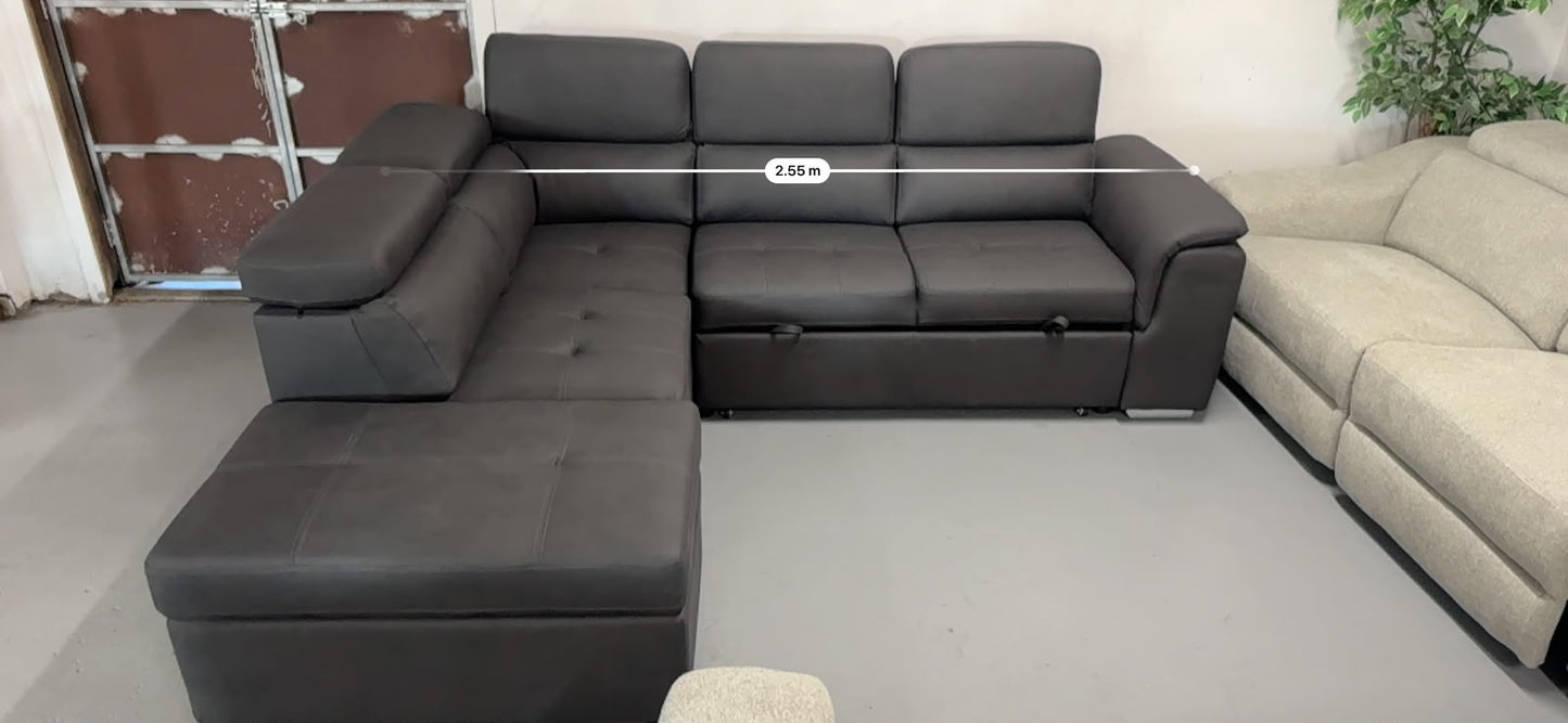 Brand New Brighton L-Shape Sofa Bed with Storage Ottoman | Sydney Wide Delivery – Limited Stock ✨
