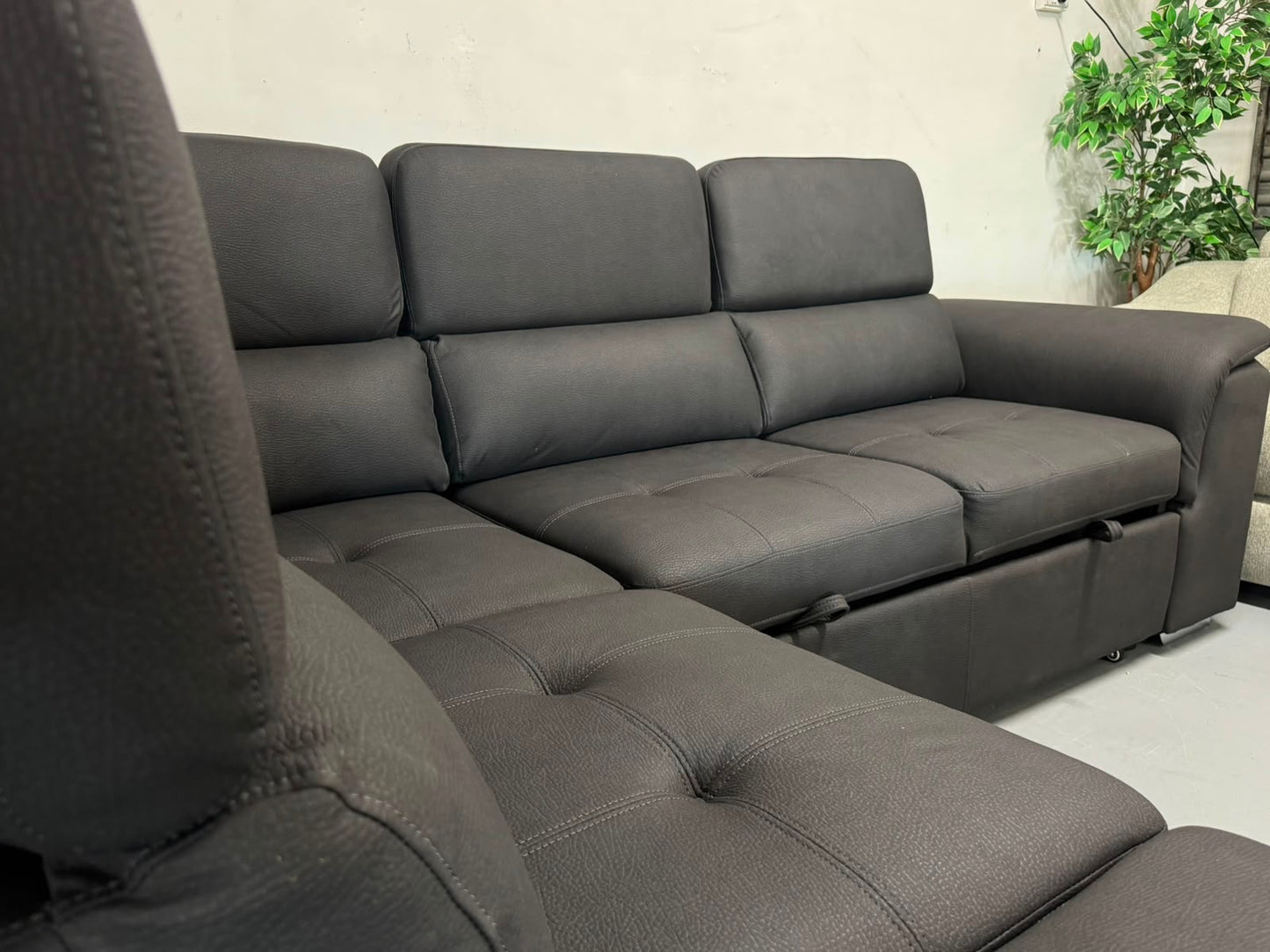 Brand New Brighton L-Shape Sofa Bed with Storage Ottoman | Sydney Wide Delivery – Limited Stock ✨