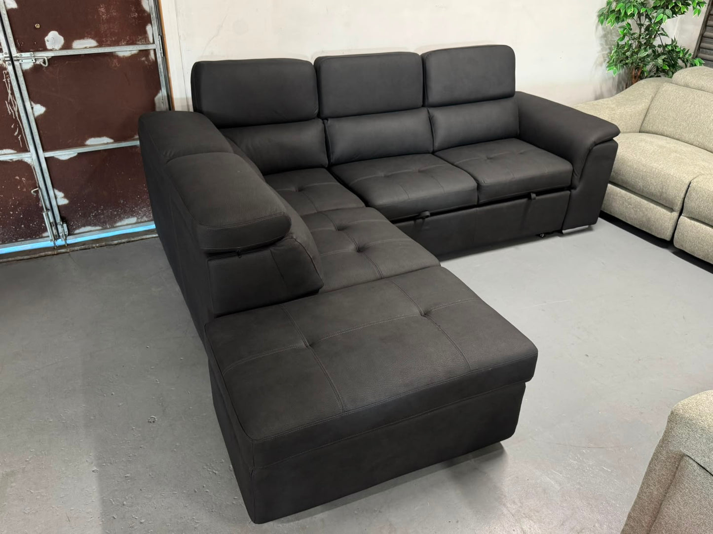 Brand New Brighton L-Shape Sofa Bed with Storage Ottoman | Sydney Wide Delivery – Limited Stock ✨