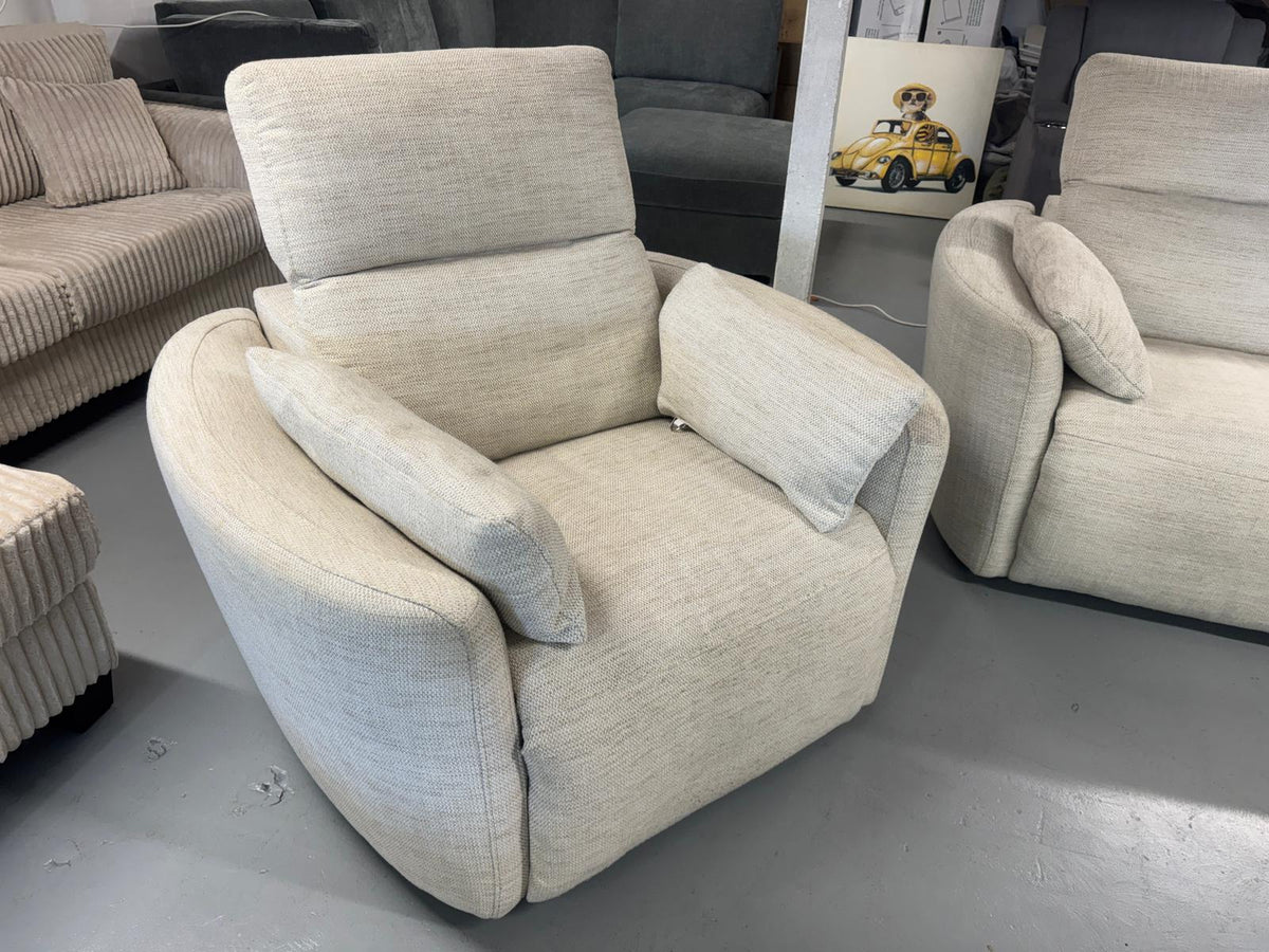 Domayne 3+1+1 Electric Recliner Set | Brand New | Sydney Wide Delivery