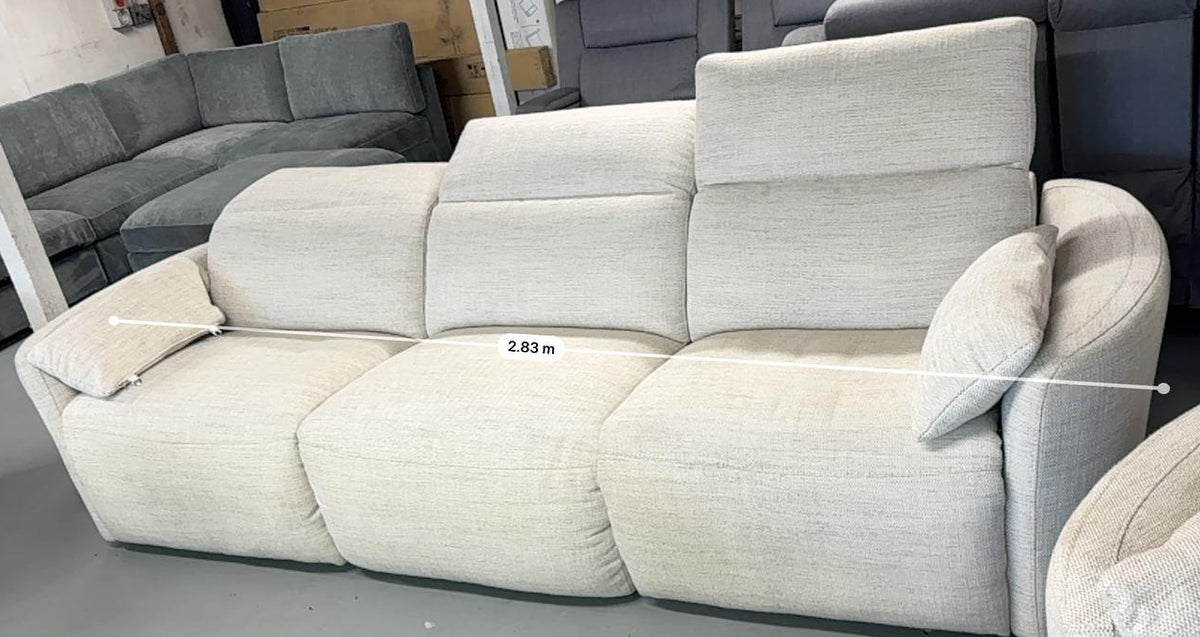 Domayne 3+1+1 Electric Recliner Set | Brand New | Sydney Wide Delivery
