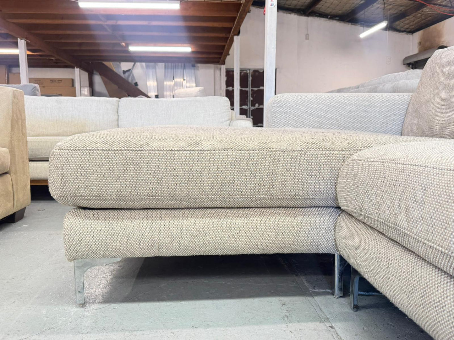 Plush L-Shape Sofa | Pre-Owned | Steam Cleaned | Sydney Wide Delivery