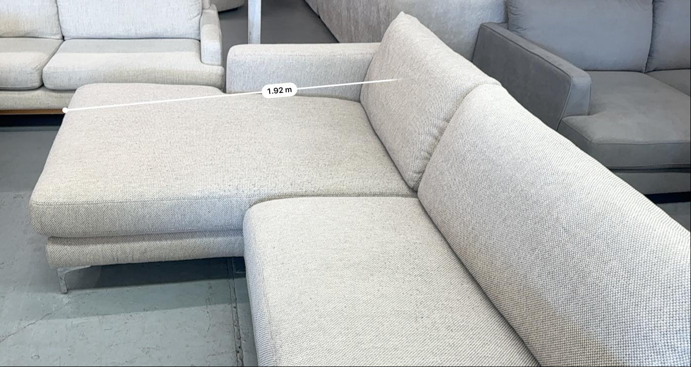Plush L-Shape Sofa | Pre-Owned | Steam Cleaned | Sydney Wide Delivery
