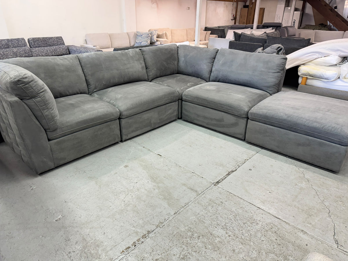 Premium Dark Grey Modular Sofa Set | Pre-Owned | Sydney Wide Delivery
