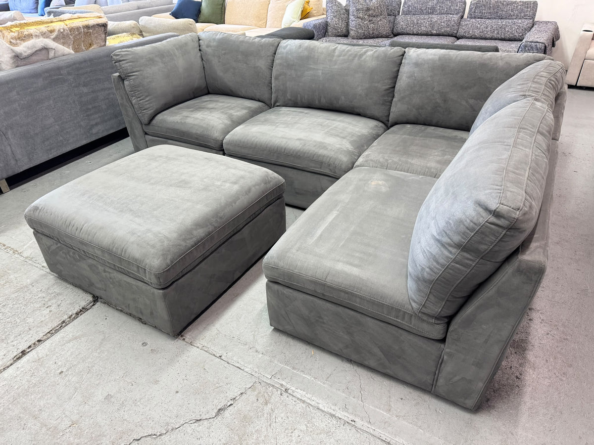 Premium Dark Grey Modular Sofa Set | Pre-Owned | Sydney Wide Delivery