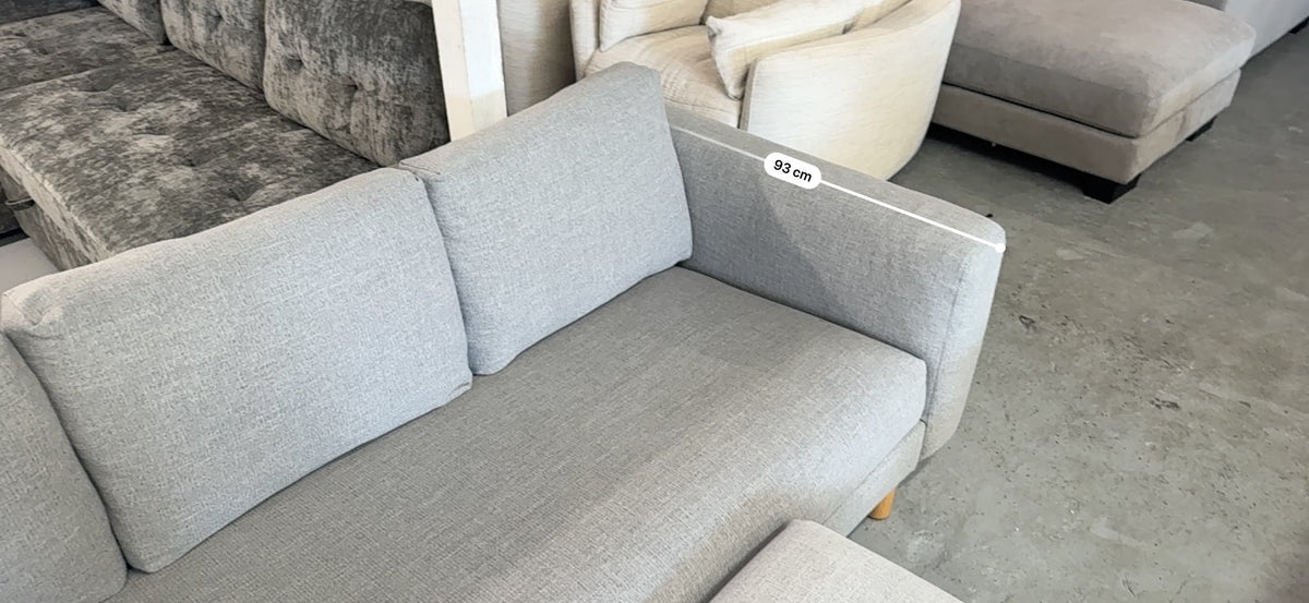 Koala 3-Seater Sofa with Ottoman | Sydney Wide Delivery | Pre-Owned