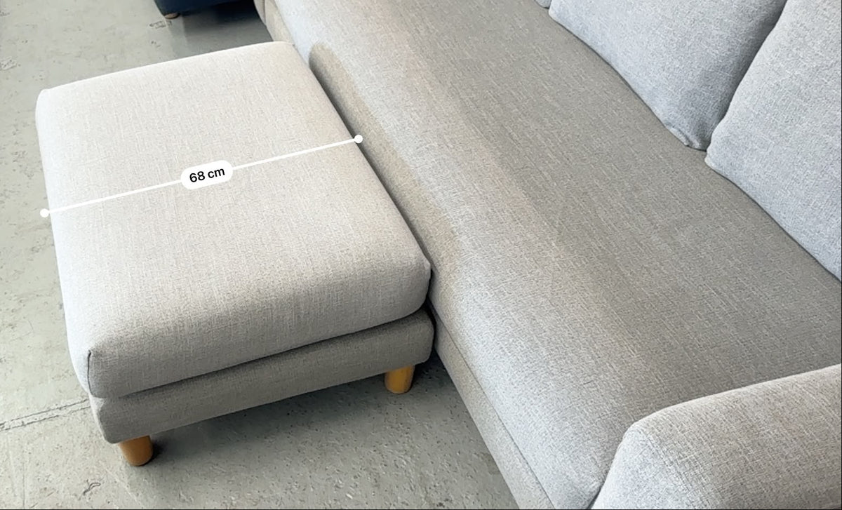 Koala 3-Seater Sofa with Ottoman | Sydney Wide Delivery | Pre-Owned