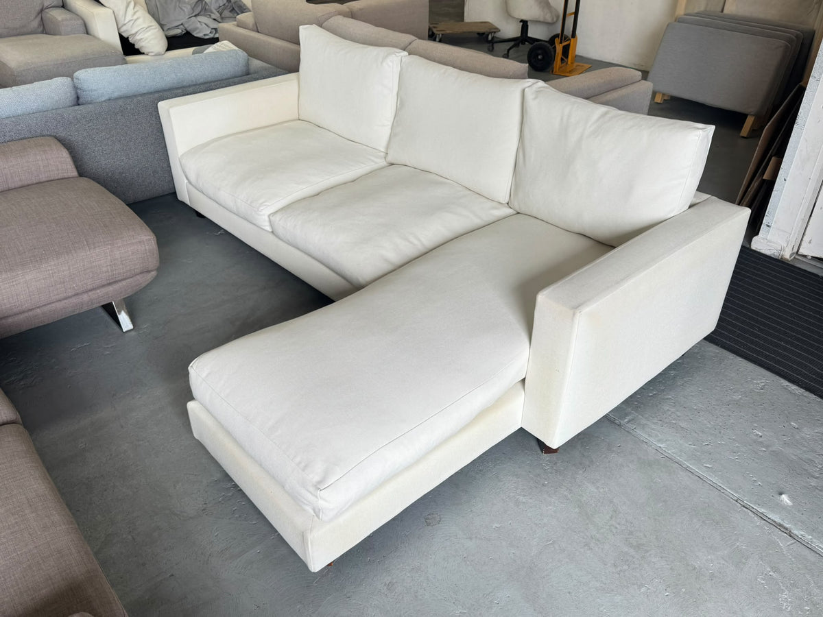 Australian Made Warwick Fabric L-Shape Sofa | Pre-Owned | Sydney Wide Delivery