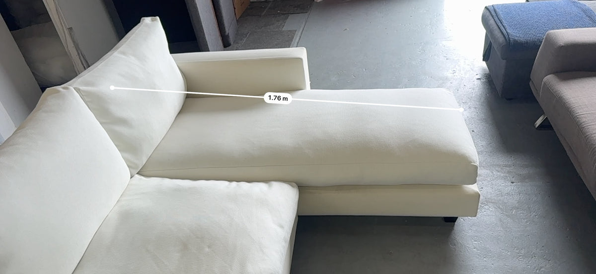 Australian Made Warwick Fabric L-Shape Sofa | Pre-Owned | Sydney Wide Delivery