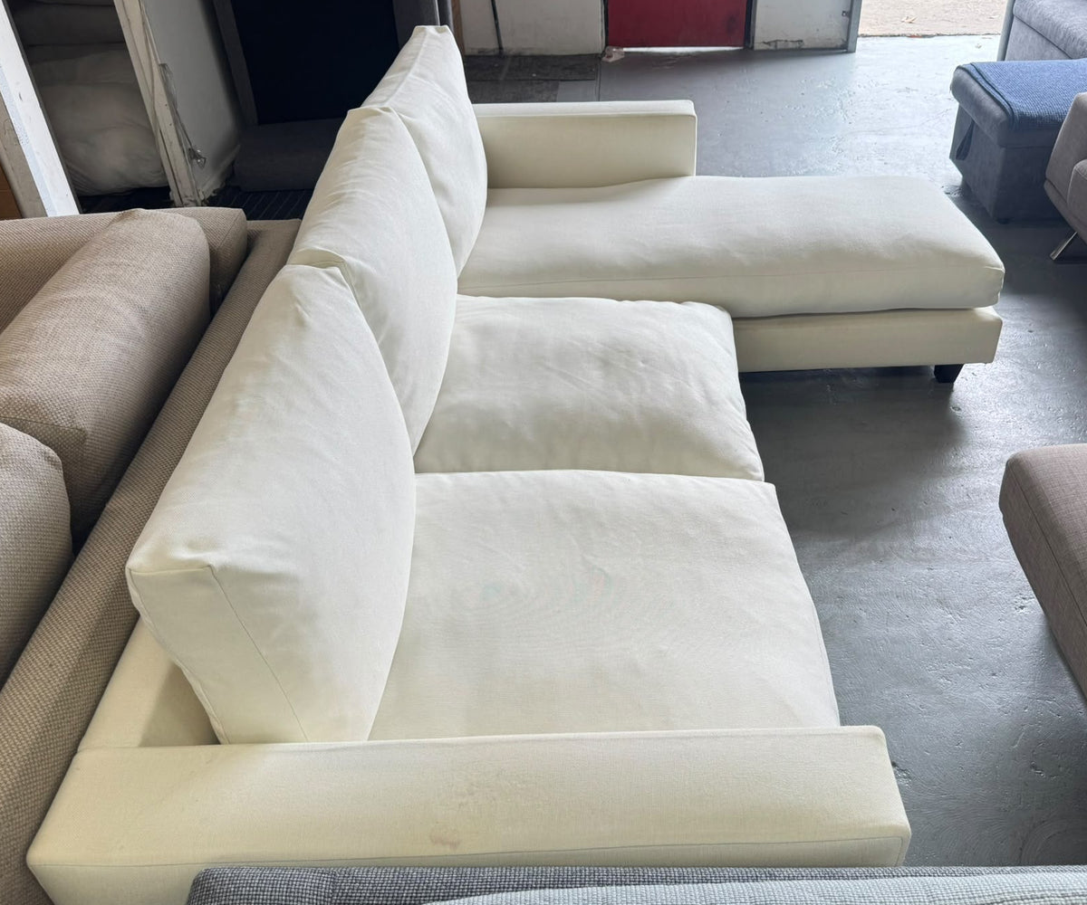 Australian Made Warwick Fabric L-Shape Sofa | Pre-Owned | Sydney Wide Delivery