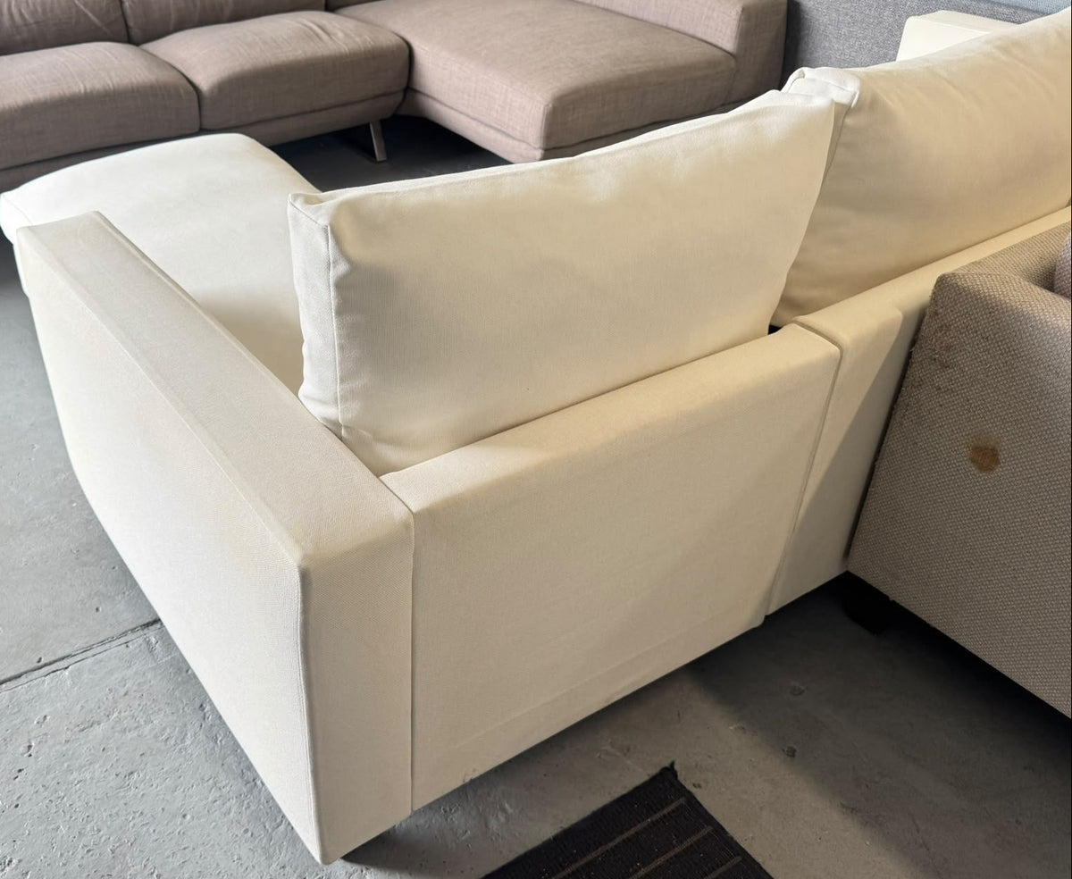 Australian Made Warwick Fabric L-Shape Sofa | Pre-Owned | Sydney Wide Delivery