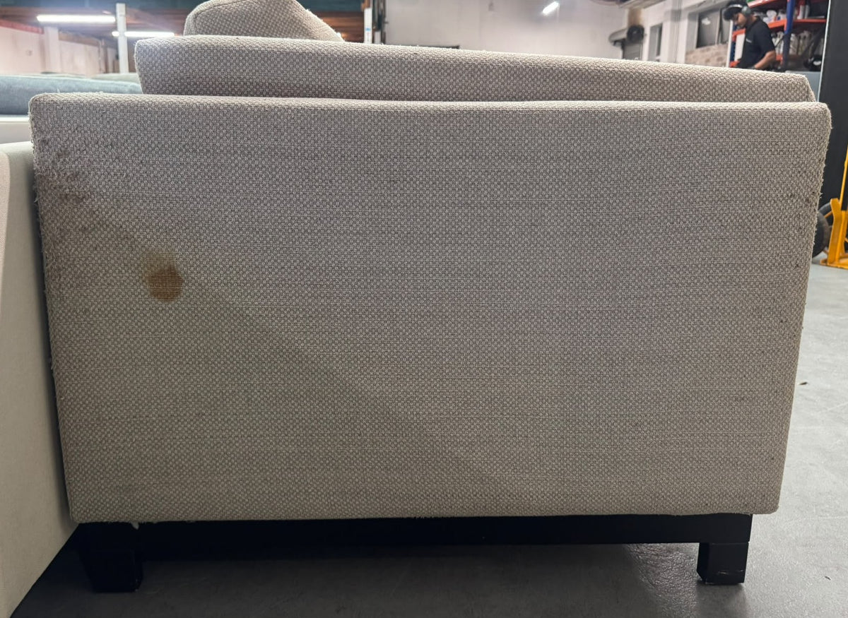 Beige L-Shape Sofa | Fully Washable Covers | Sydney Wide Delivery | Pre-Owned