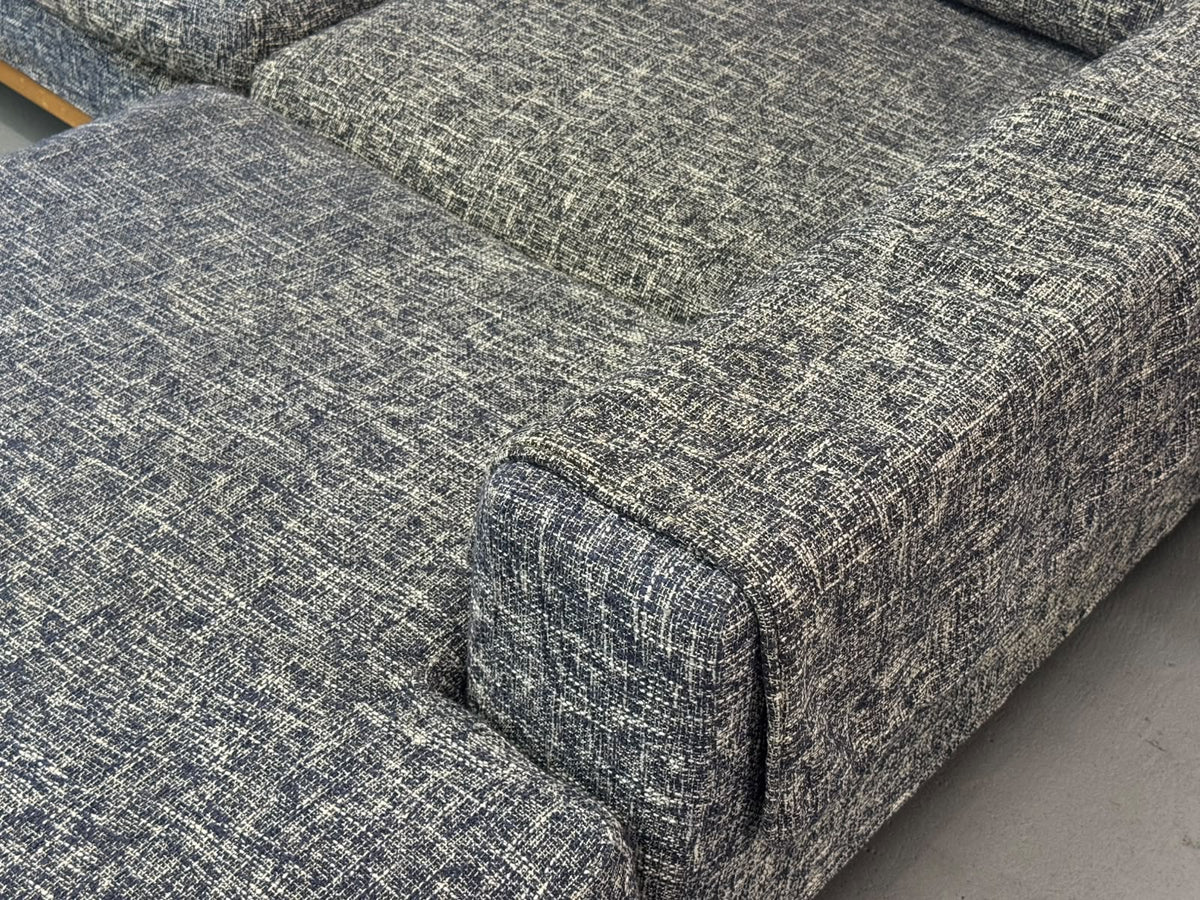 Feather Comfort L-Shape Sofa | Adjustable Headrests | Sydney Wide Delivery | Pre - Owned