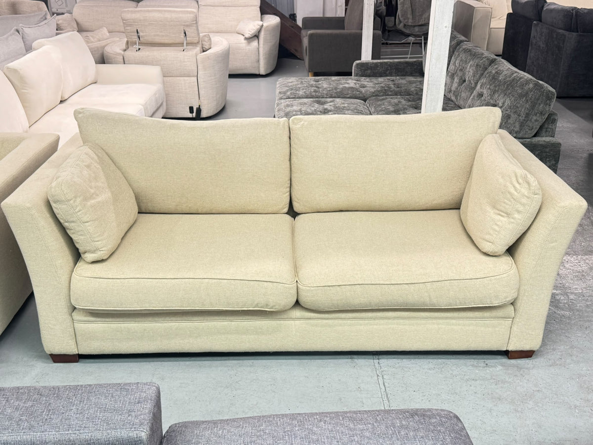 Harvey Norman Beige Sofa | Sydney Wide Delivery | Pre Owned
