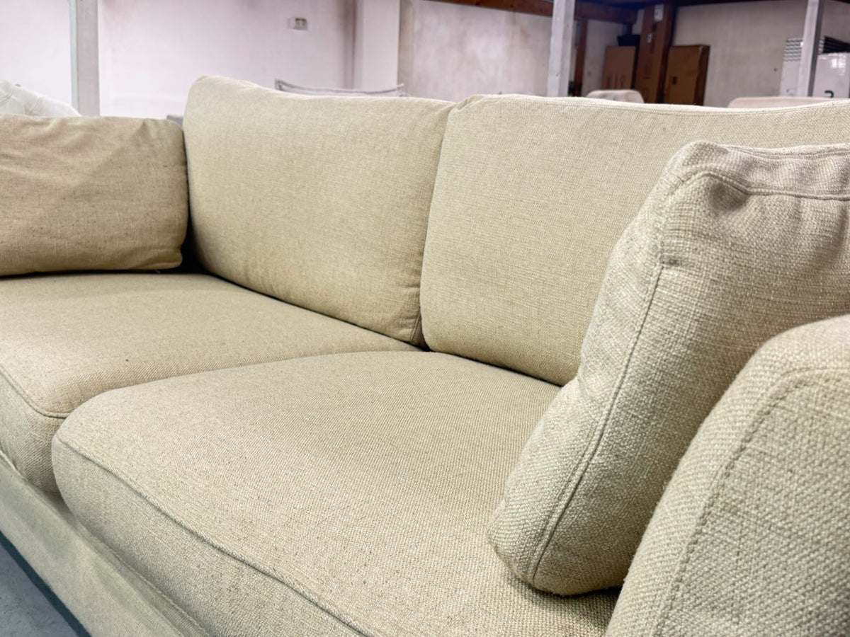 Harvey Norman Beige Sofa | Sydney Wide Delivery | Pre Owned