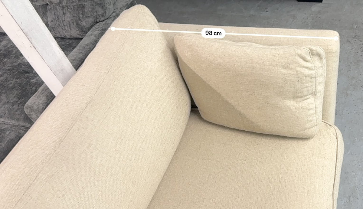 Harvey Norman Beige Sofa | Sydney Wide Delivery | Pre Owned