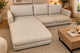 Freedom Beige L-Shape Sofa | Feather Comfort | Sydney Wide Delivery | Pre Owned