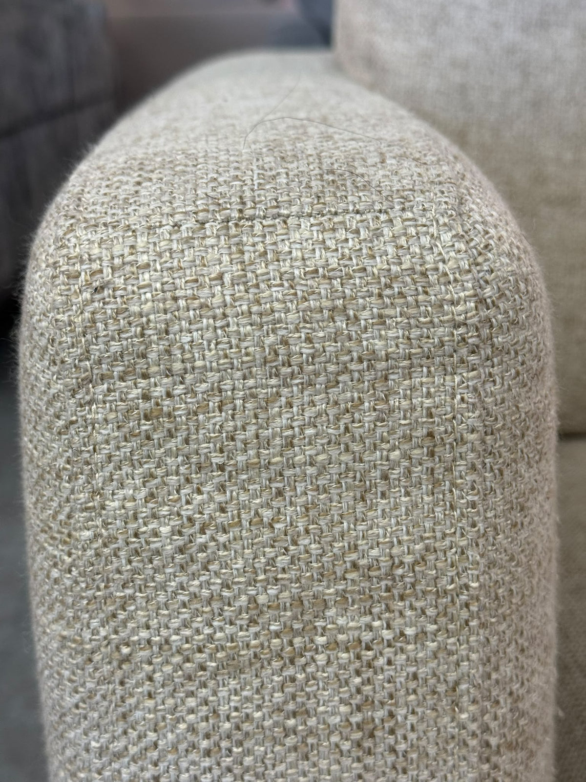 Freedom Beige L-Shape Sofa | Feather Comfort | Sydney Wide Delivery | Pre Owned